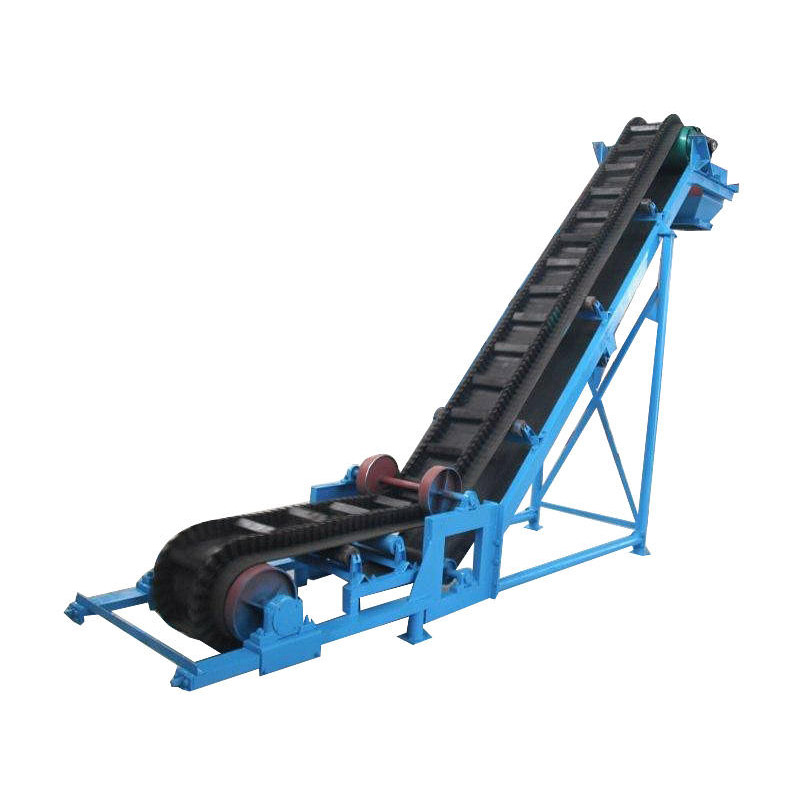 Large-angle adjustable speed belt conveyor