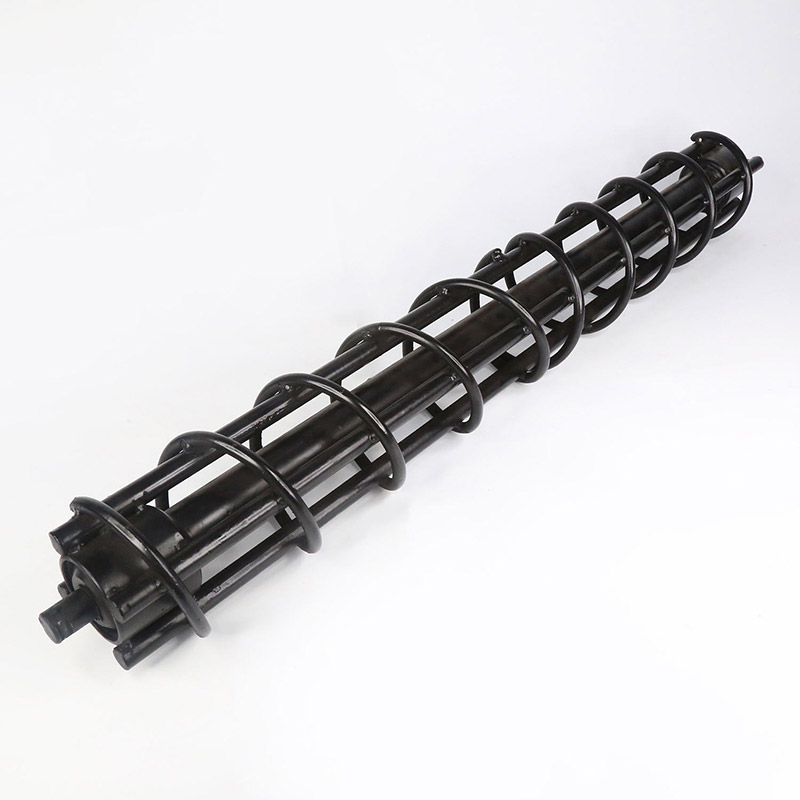 Slag discharge pulley